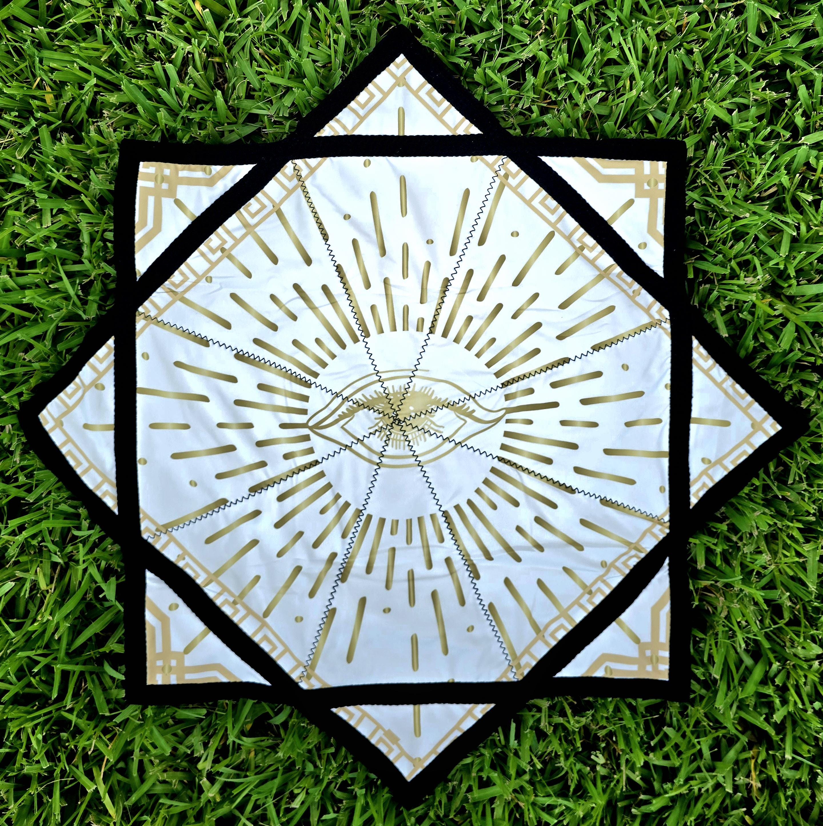 Eternal Legacy Flow Star -  Non UV Reactive | Double-Sided | Zig-Zag Stitch - by PLURfect Studios