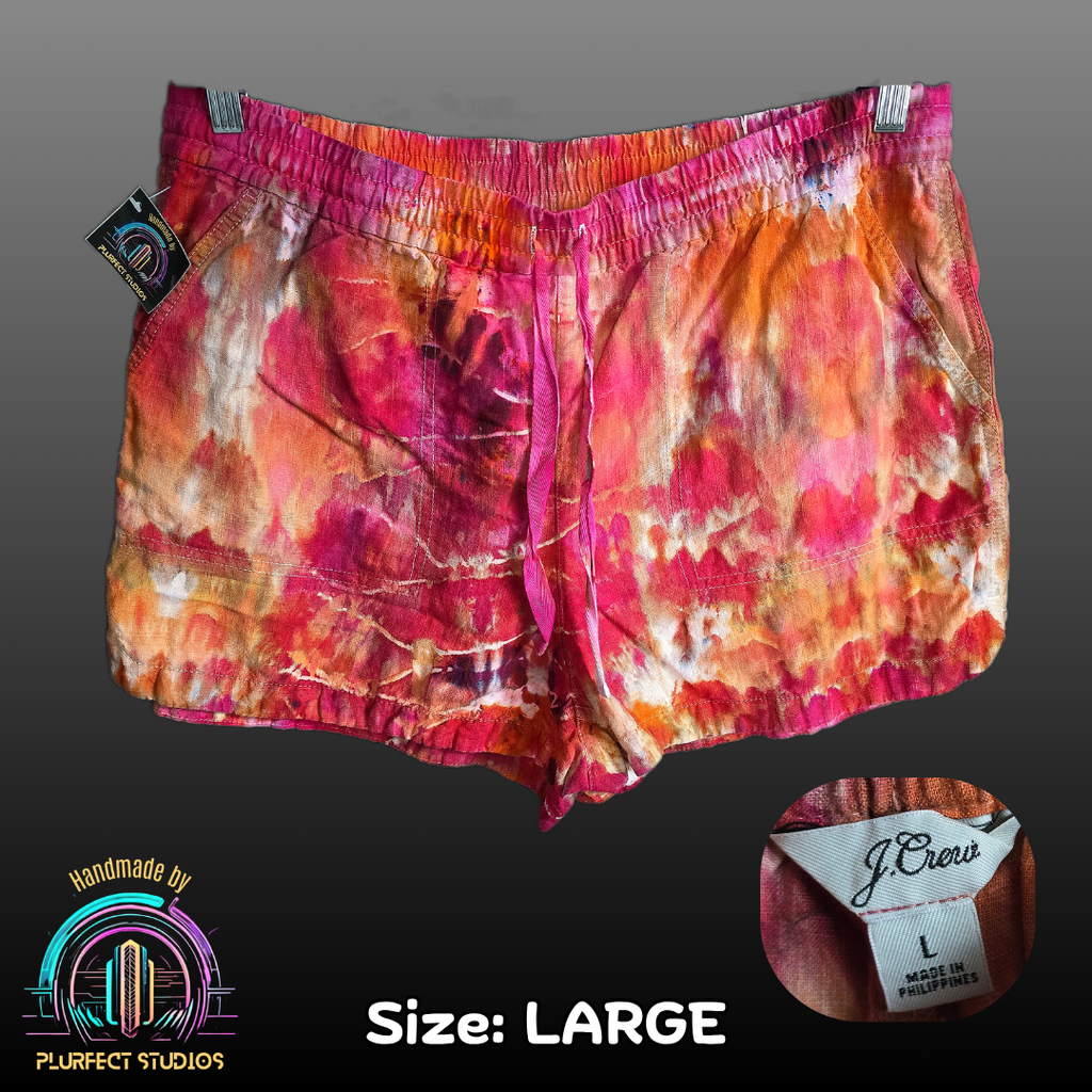 Incline Roll Tie Dye Sweatshorts
