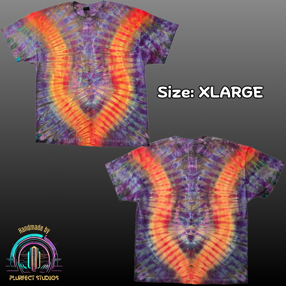 Split Spectrum Tie Dye T-Shirt