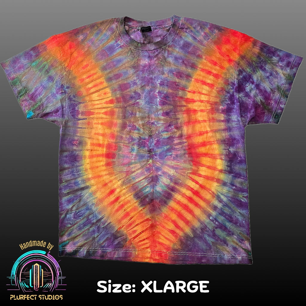 Split Spectrum Tie Dye T-Shirt