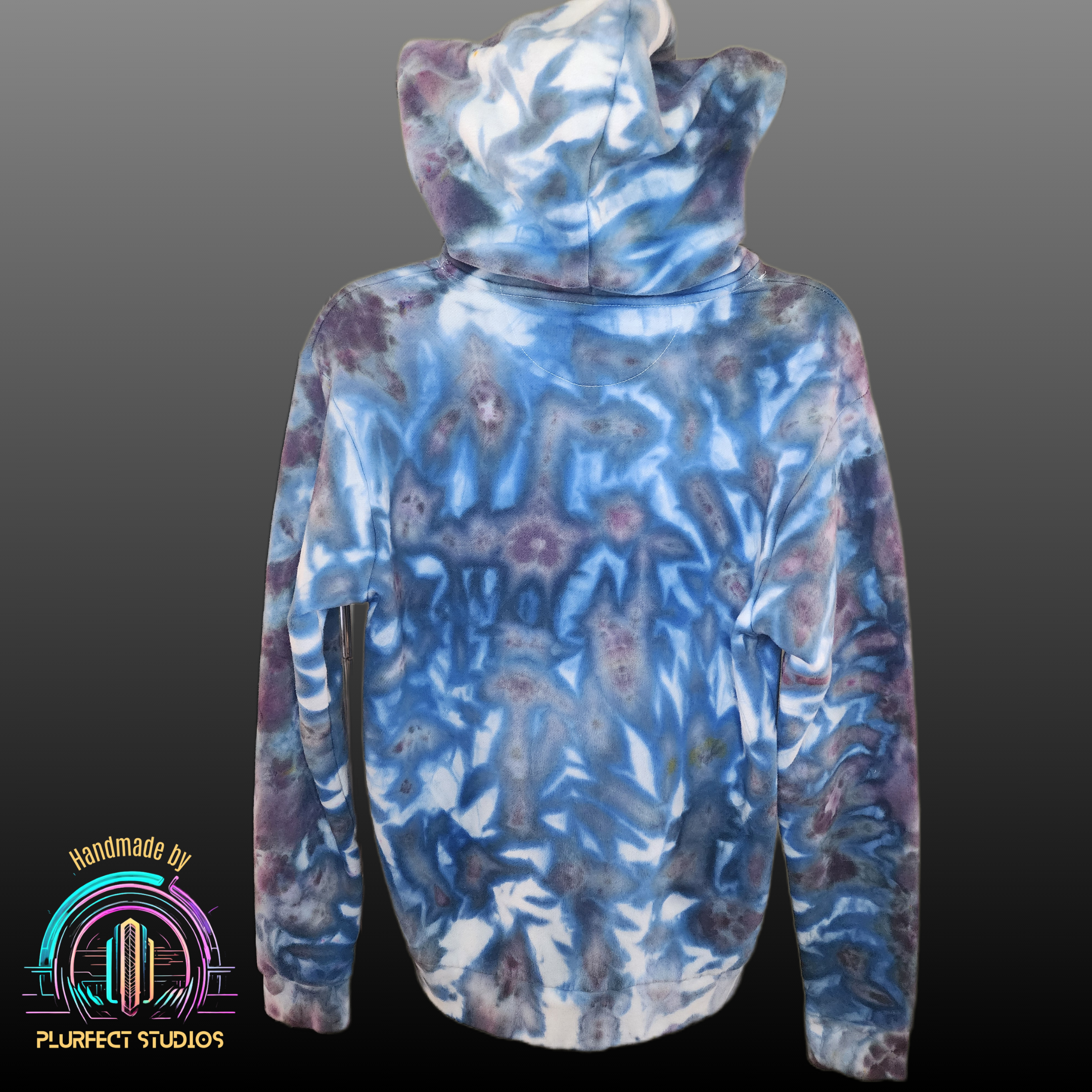 Lightning in a Bottle Scrunch Tie Dye Hoodie
