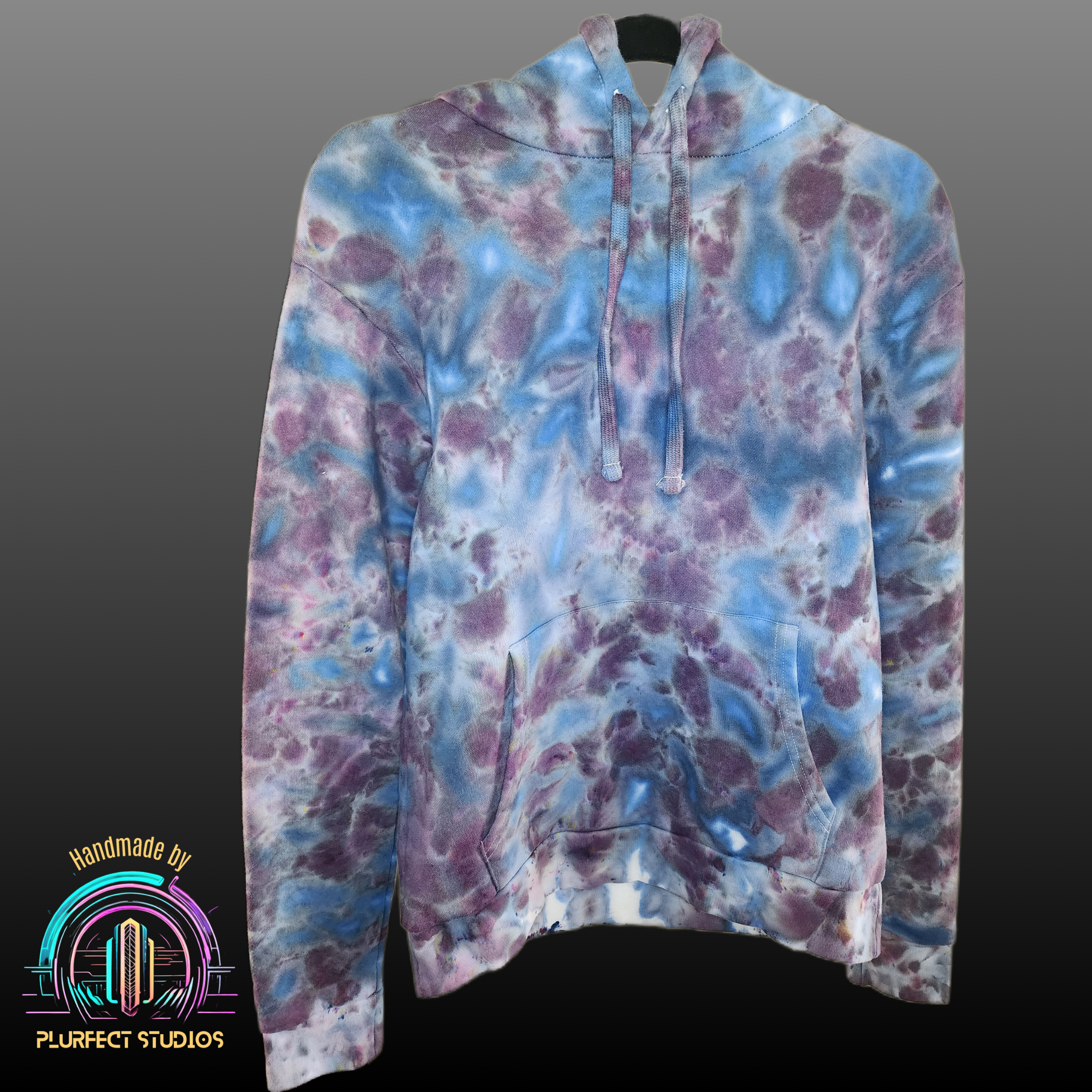 Lightning in a Bottle Scrunch Tie Dye Hoodie