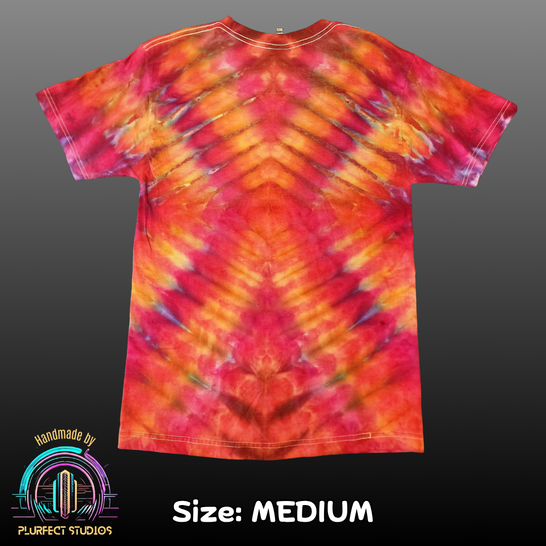 X Pattern Tie Dye T-Shirt